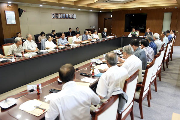 [원주]대한노인회 원주지회 간담회
