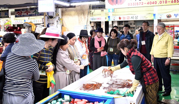 [삼척]재경삼척시민회 고향사랑 장보기