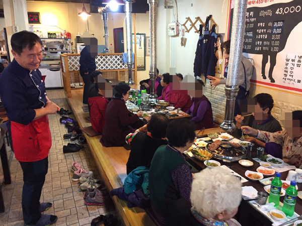 [철원]착한가게 돈푸대 식당 독거노인 식사대접