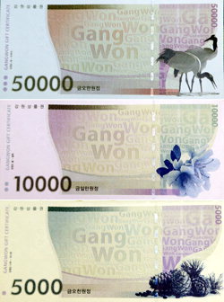 강원상품권 지역경제 지킴이로 뜬다