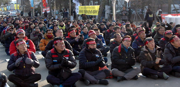 [평창]공공운수노동조합 평창 집회