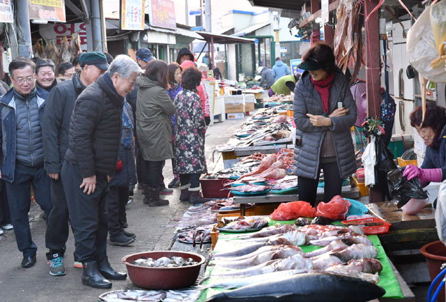 [삼척]김양호 삼척시장 어판장 방문