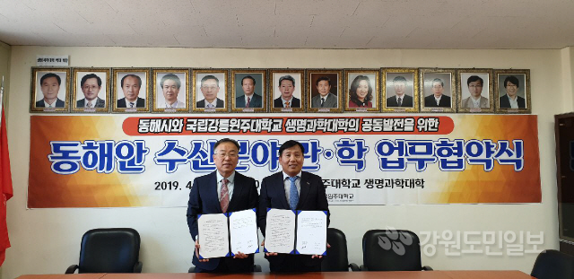 [동해]콜드체인 시,대학과 공동 대응나서