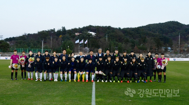 여자축구 화천KSPO 홈 개막전 승리