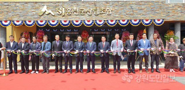 [홍천]홍천 임산물산지종합유통센터 개장