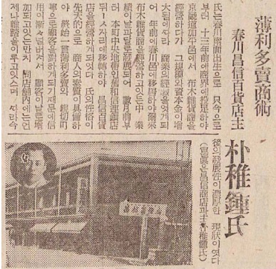 [박미현의 옛 신문 속 강원도 읽기 ] 8. 1933년 상점 인기투표