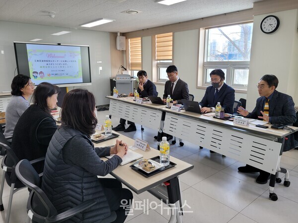 일본 장기요양 관계자, 강동구치매안심센터 견학