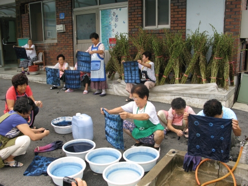 천연염색 체험 인기만점