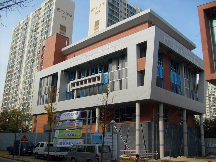 청주시립남부도서관 이달말 준공