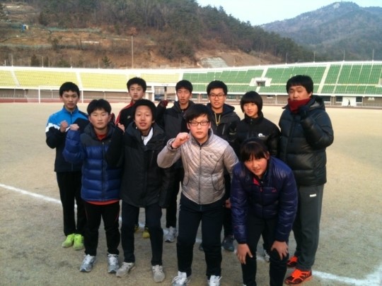 보은교육청 육상선수단 소년체전 금빛 담금질