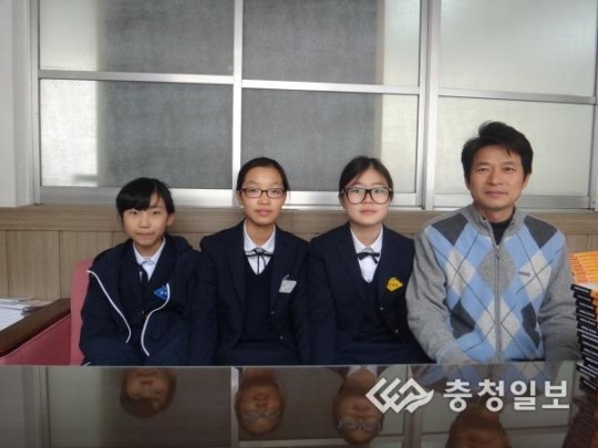 홍성여중 학생들 국제 과학대회 출전