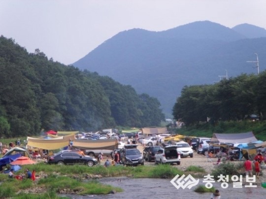 천안 자연휴양지 손님맞이 분주