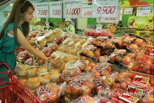 대형마트, 추석 과일값 안정 안간힘