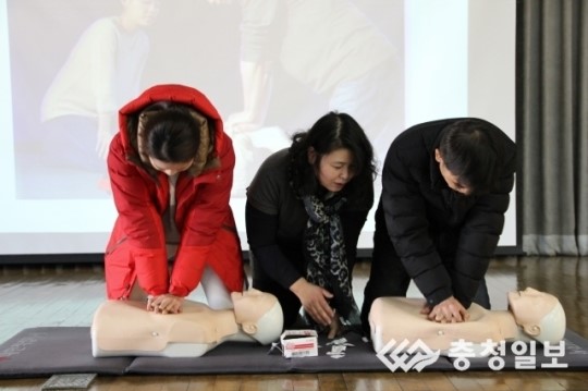 대전동부서, 사람을 살리는 응급처치 교육 실시