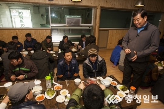대도 영지한우 환경미화원 점심 봉사