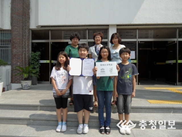 대전갑천초, 2015년 유네스코학교 네트워크 신규가입