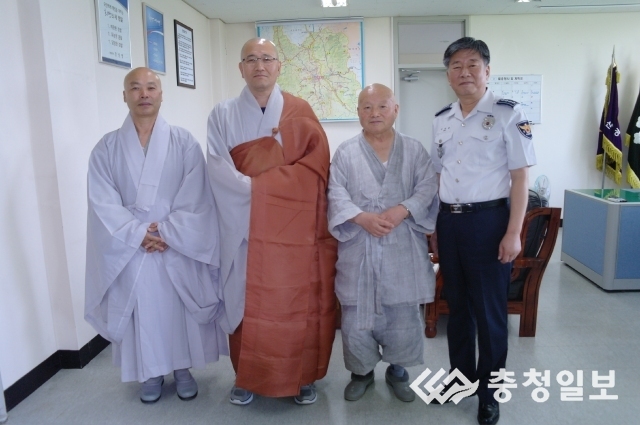 금산署, 진악산 보석사 규봉스님 경승 위촉