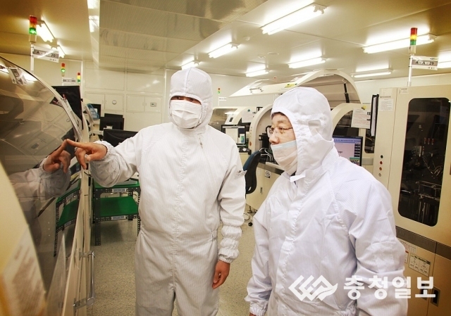 권 시장, 추석연휴 정상가동 업체 근로자 위문 격려