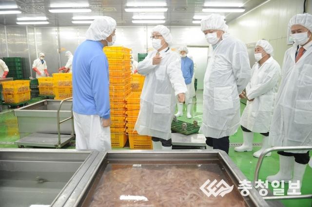 장기윤 식약처 차장 충북 음성 업체 방문