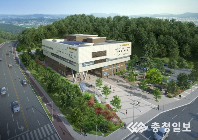 아산 중앙도서관 건립 착착