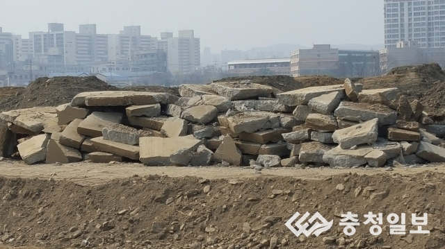 서산 동서간선로 공사현장 관리 부실