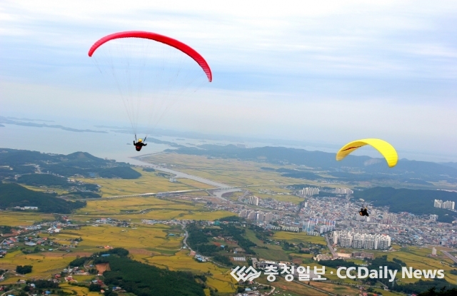 20일 보령 옥마산서 패러글라이딩대회