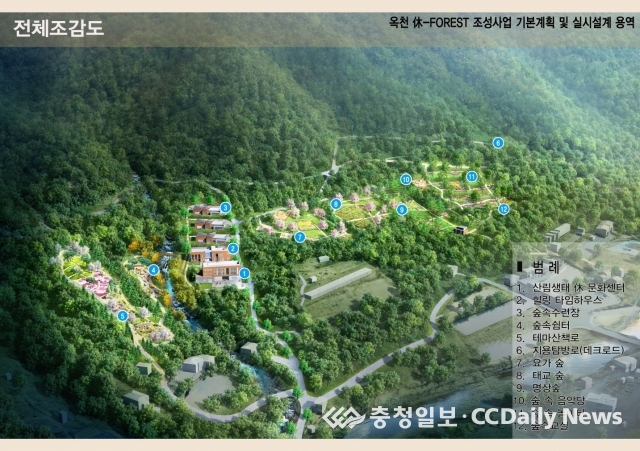 옥천군 休-Forest 조성사업 탄력