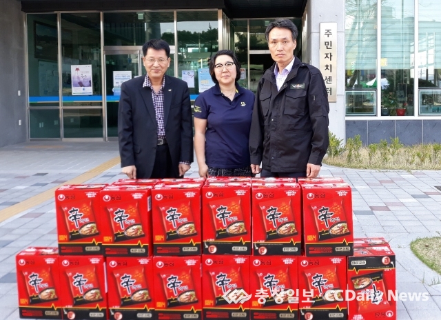 천원의 행복 짜장면 수익금으로 이웃돕기