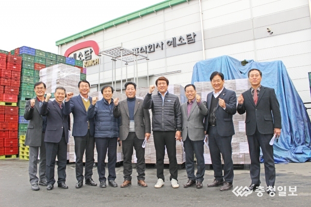 청주시의회 농업정책위 농식품가공 수출기업 방문