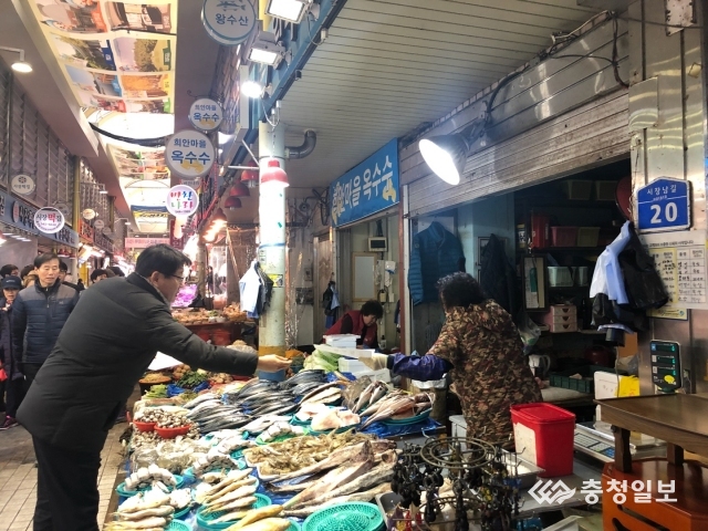 온양온천시장 화재예방 캠페인