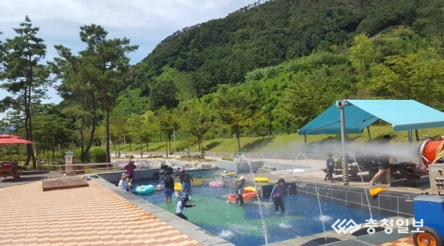 괴산군, 성불산산림휴양단지 물놀이장 오는 12일 개장
