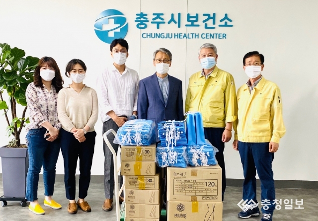 충주 ㈜에네스티, 코로나19 극복 물품 기증