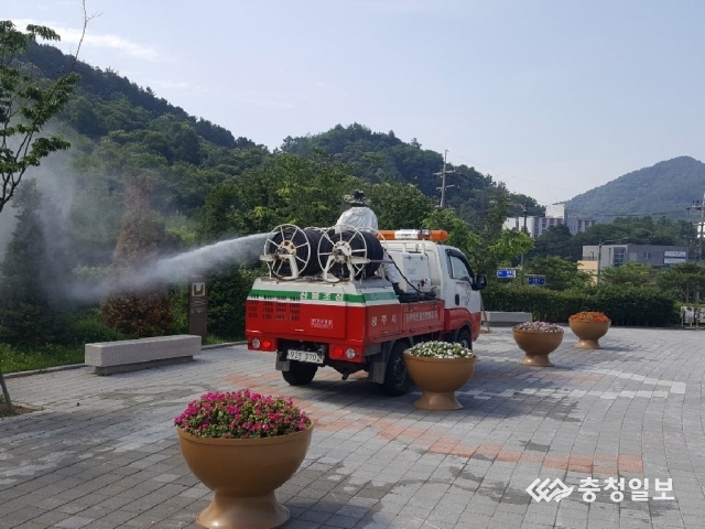 공주시, 여름철 돌발해충 예찰·방제 총력