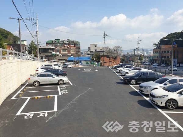 대전 중구, 보문3구역 도로 및 공영주차장 조성 완료
