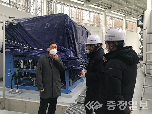 박하준 금강환경청장, 신탄진휴게소 수소충전소 현장 방문