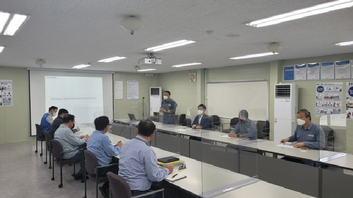 한국가스안전공사 충남지역본부 현대오일뱅크(주) HPC 프로젝트 안전점검 실시