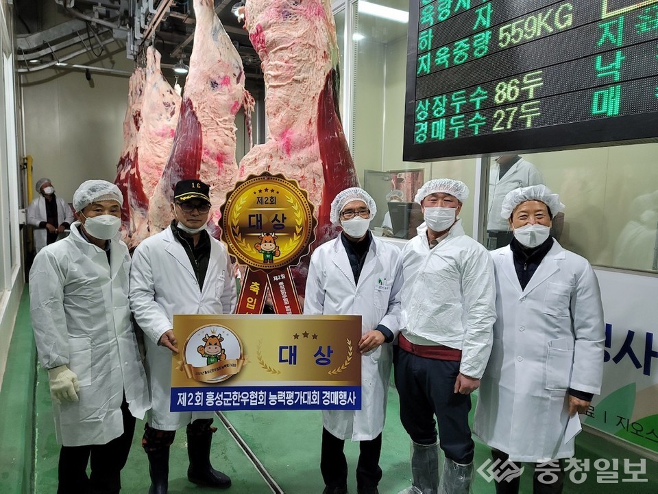 2회 홍성군 한우협회 한우능력평가대회 개최