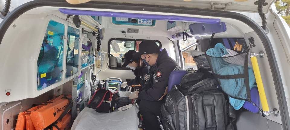 천안동남소방서 코로나19 확산에 따른 119구급대 인력 보강