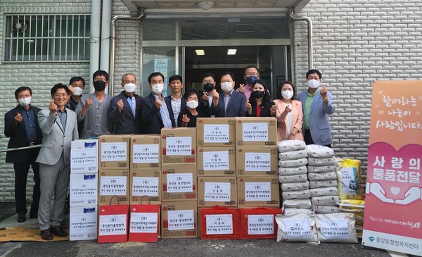 제천지역, 이웃 돕는 온정의 손길 답지