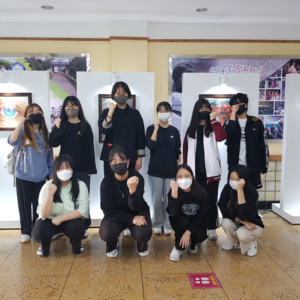  태안여고, 2022 충남도 중고등학교 미술실기대회 우수수확