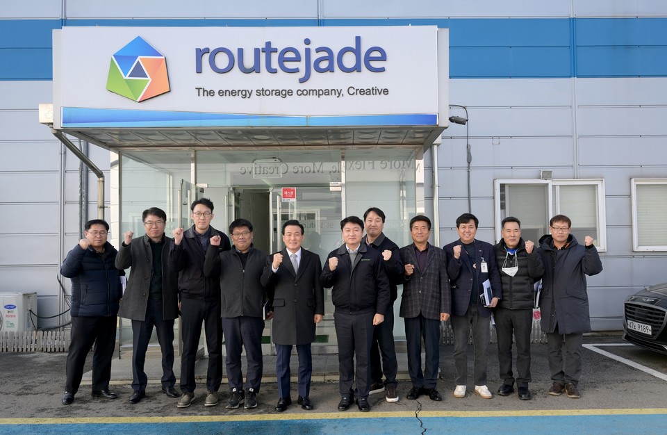 백성현 논산시장, 산업현장 돌며 기업체 격려