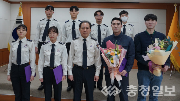 음성소방서, 세이버 인증서 수여