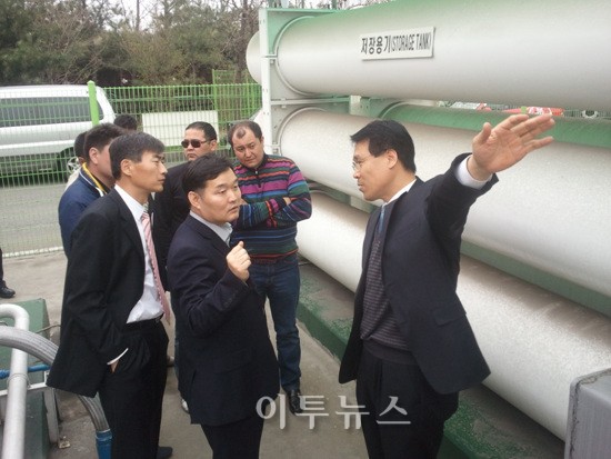카자흐스탄, 대한도시가스 CNG충전시스템 견학