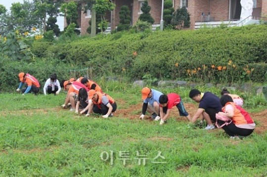 전북에너지서비스, 노인 복지시설 자원봉사