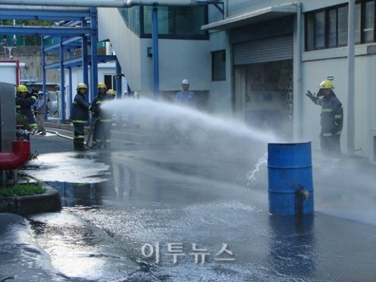 전북에너지서비스, 집단에너지사업장 소방훈련