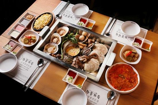 신천 맛집  한통가득조개찜전문점 직장인 회식 및 친구들 모임장소로 인기