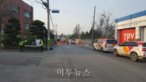 전북에너지서비스, 중압 가스관 파손 전사 비상훈련