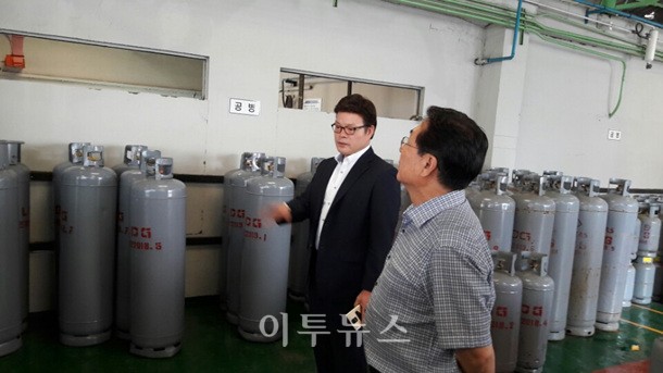 가스안전공사 부산본부, LPG용기충전소 MS가스 점검