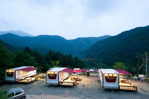 명지계곡 상류 위치한 명지산카라반오토캠핑장, 차별화된 서비스 제공