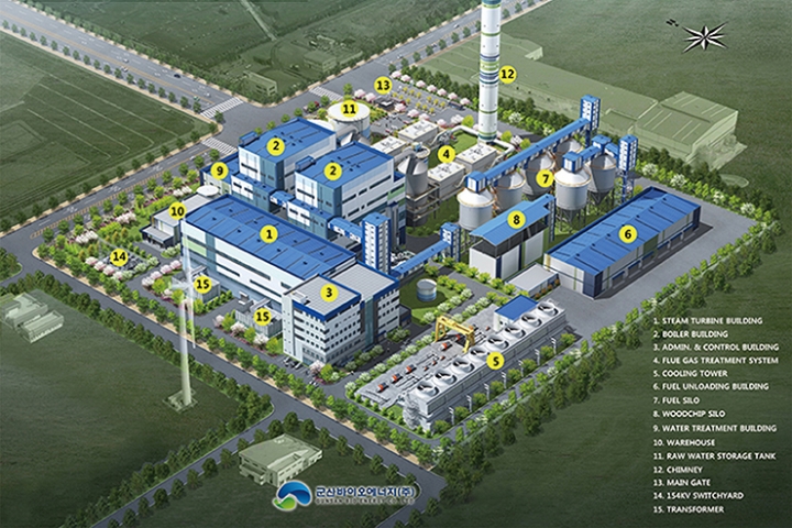 200MW 초대형 바이오매스 발전소 재기 불씨